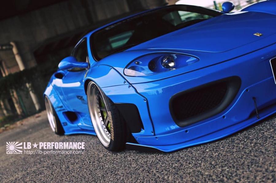 Детали экстерьера Ferrari 360 Modena by Liberty Walk 2016 года  (фото 3 из 6)